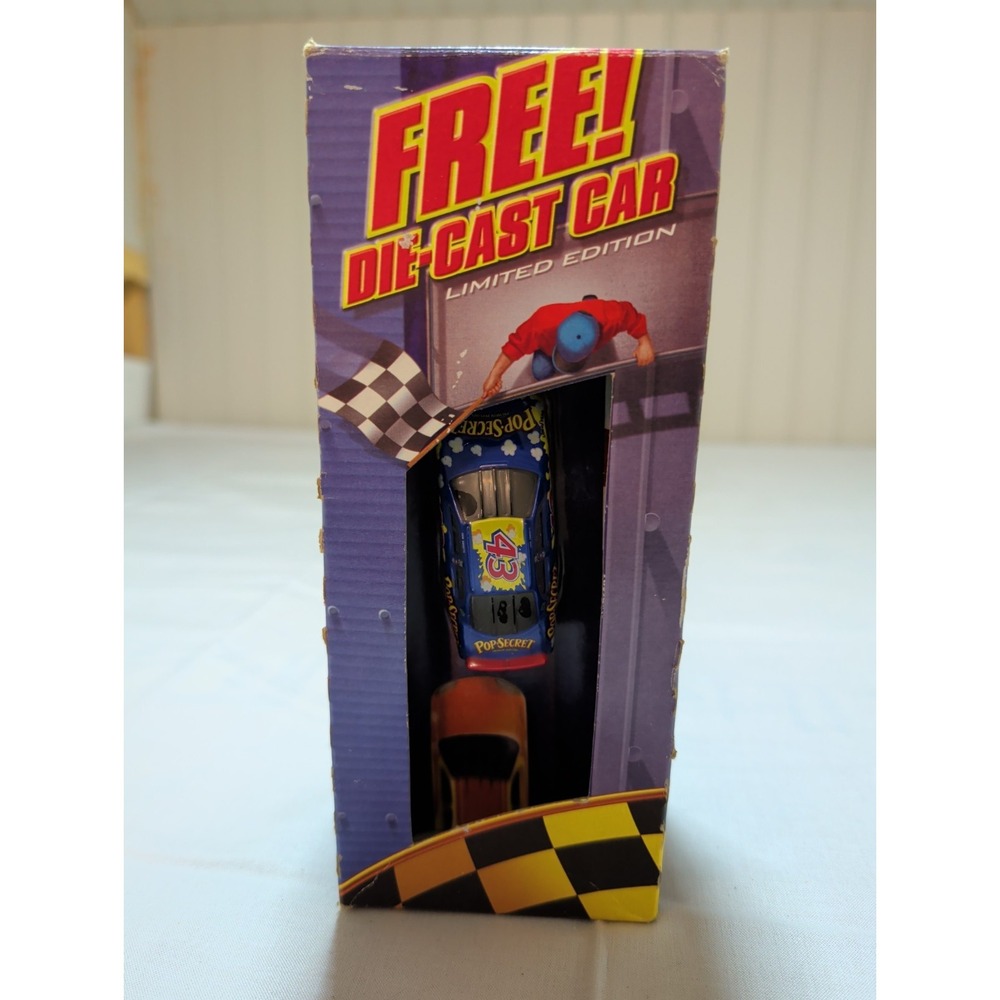 2002 NASCAR #43 John Andretti Pop Secret Diecast Car Limited Edition New In Box